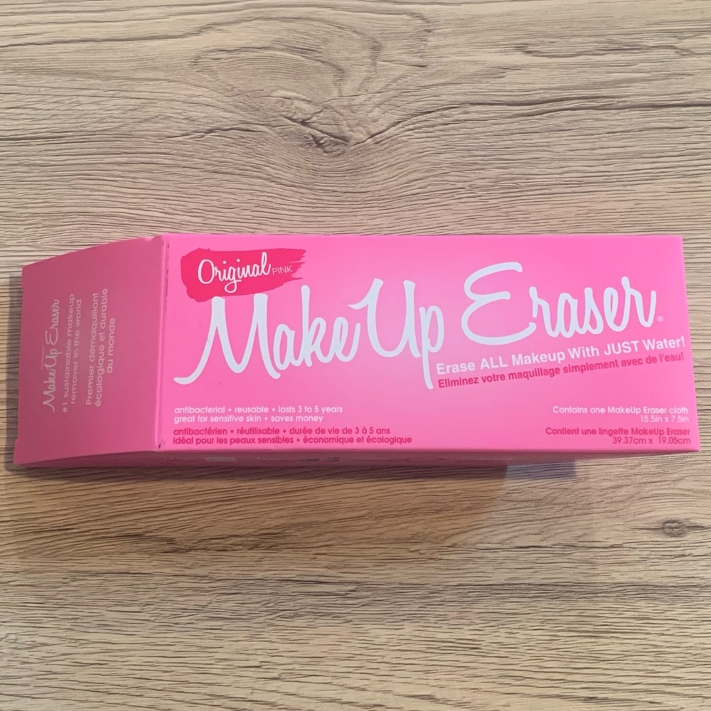 Brand New Original Pink MakeUp Eraser